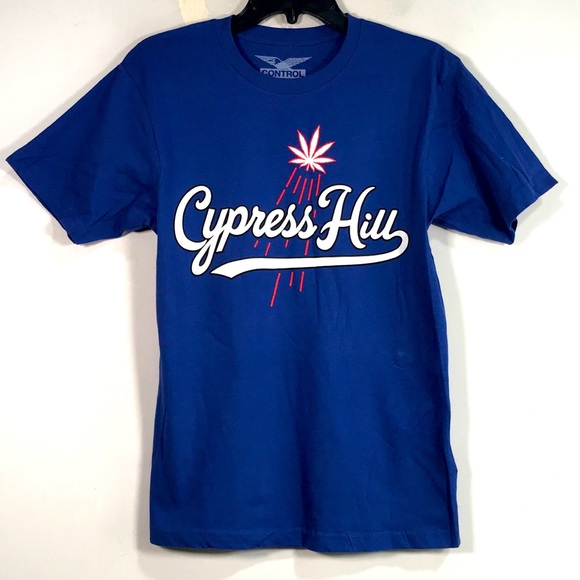 Control industry Cypress hill "LA Blue" SS Tee, Unisex Adult's Size S - Blue - Picture 2 of 10